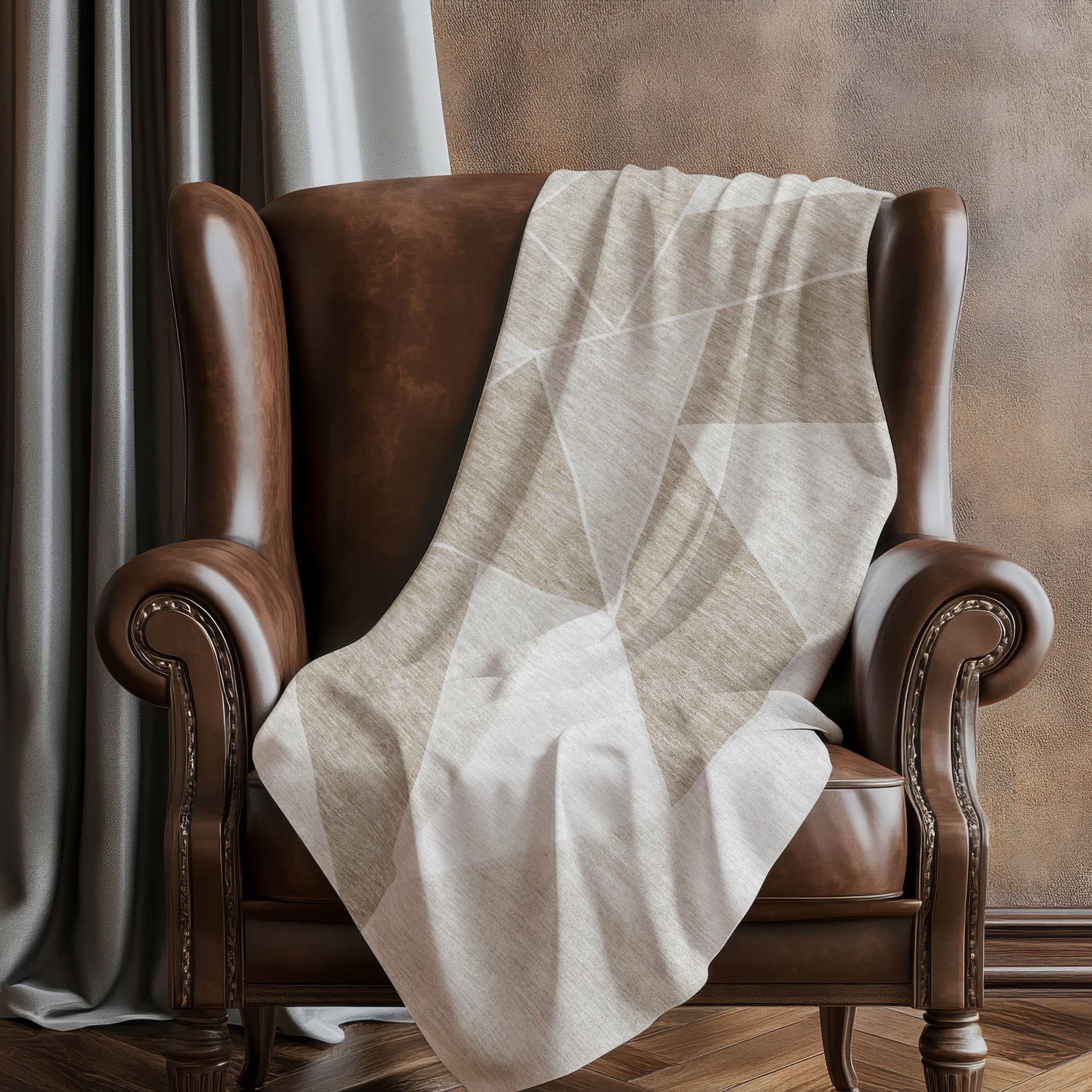 Addison Rugs Gentle Waves Taupe Washable Indoor-Outdoor Rug