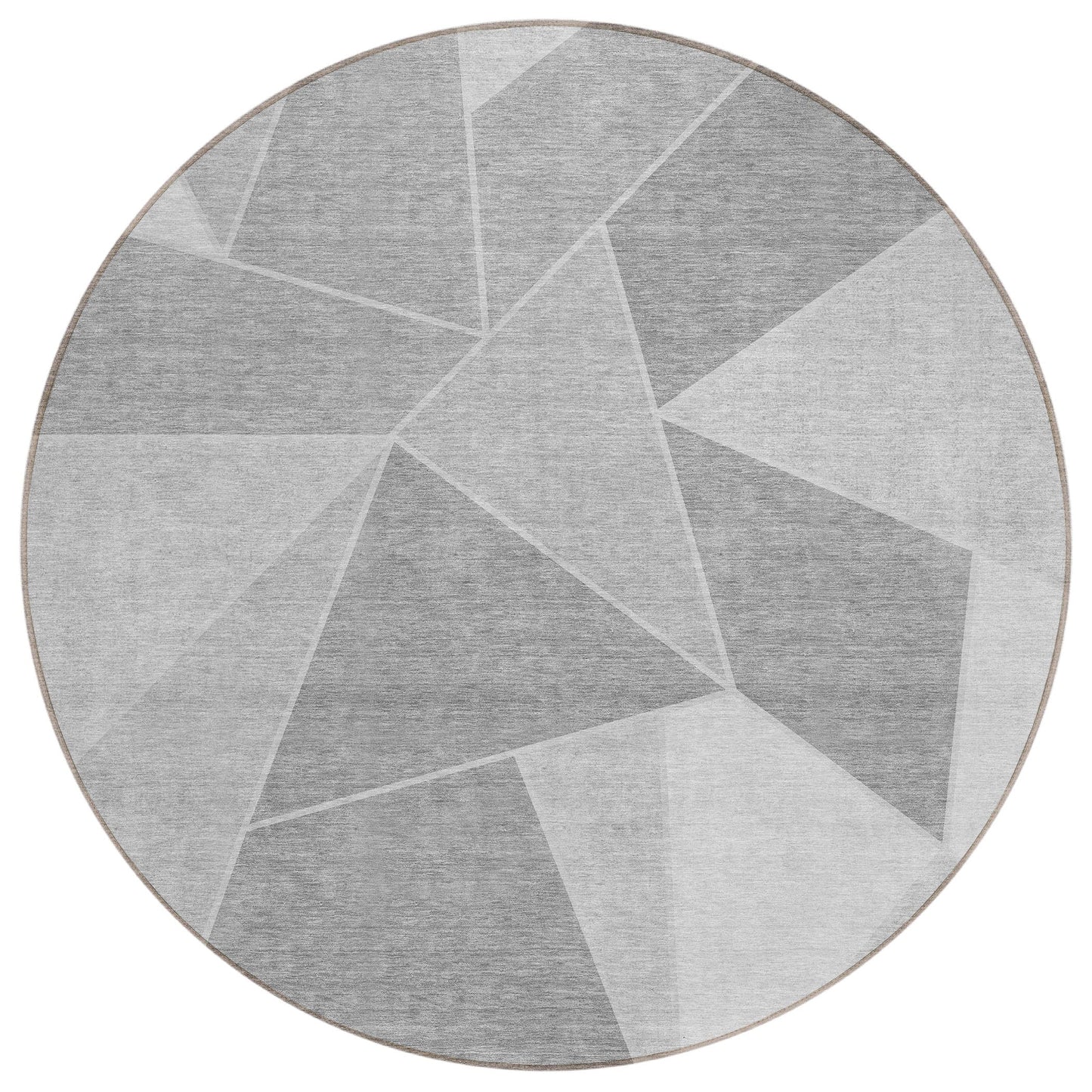 Addison Rugs Gentle Waves Grey Washable Indoor-Outdoor Rug