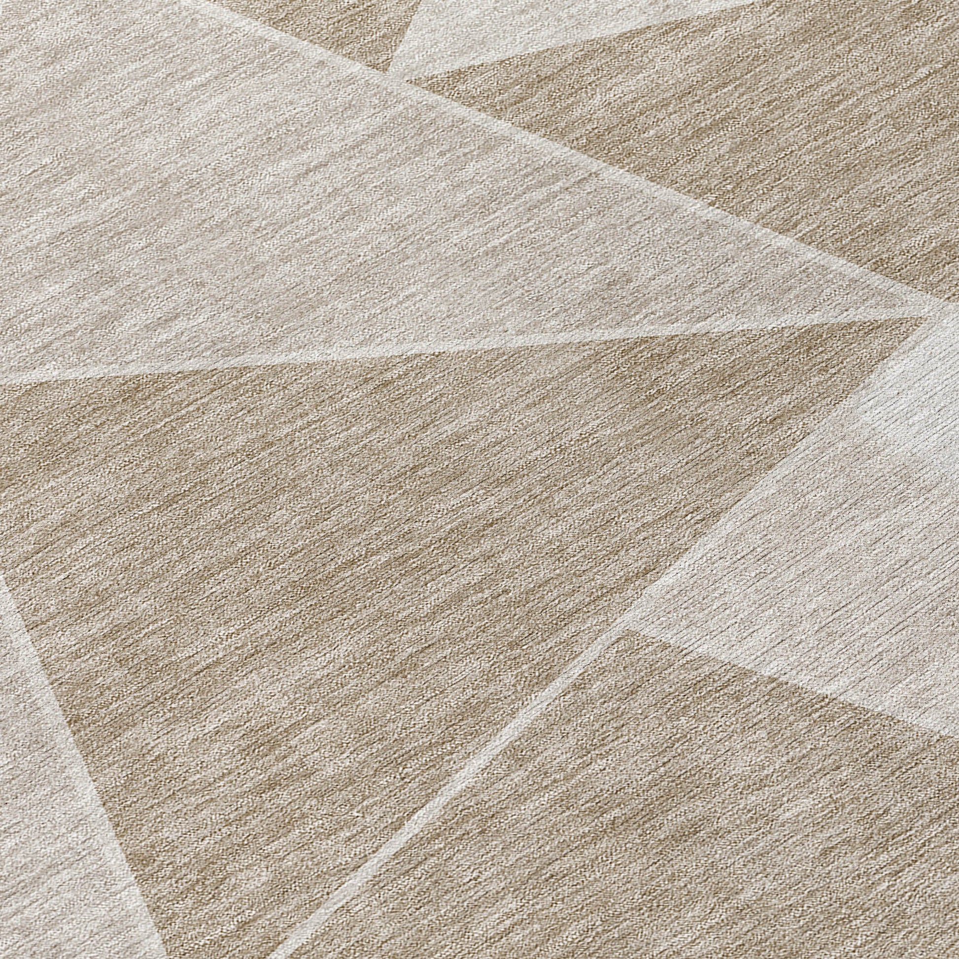 Addison Rugs Gentle Waves Taupe Washable Indoor-Outdoor Rug