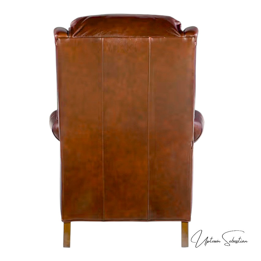 Nexus Leather Power Push Button Recliner