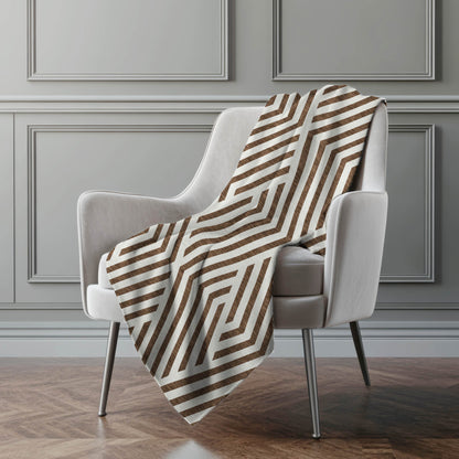 Addison Rugs Geometric Brown Washable Indoor-Outdoor Rug