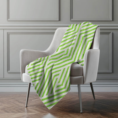 Addison Rugs Geometric Green Washable Indoor-Outdoor Rug