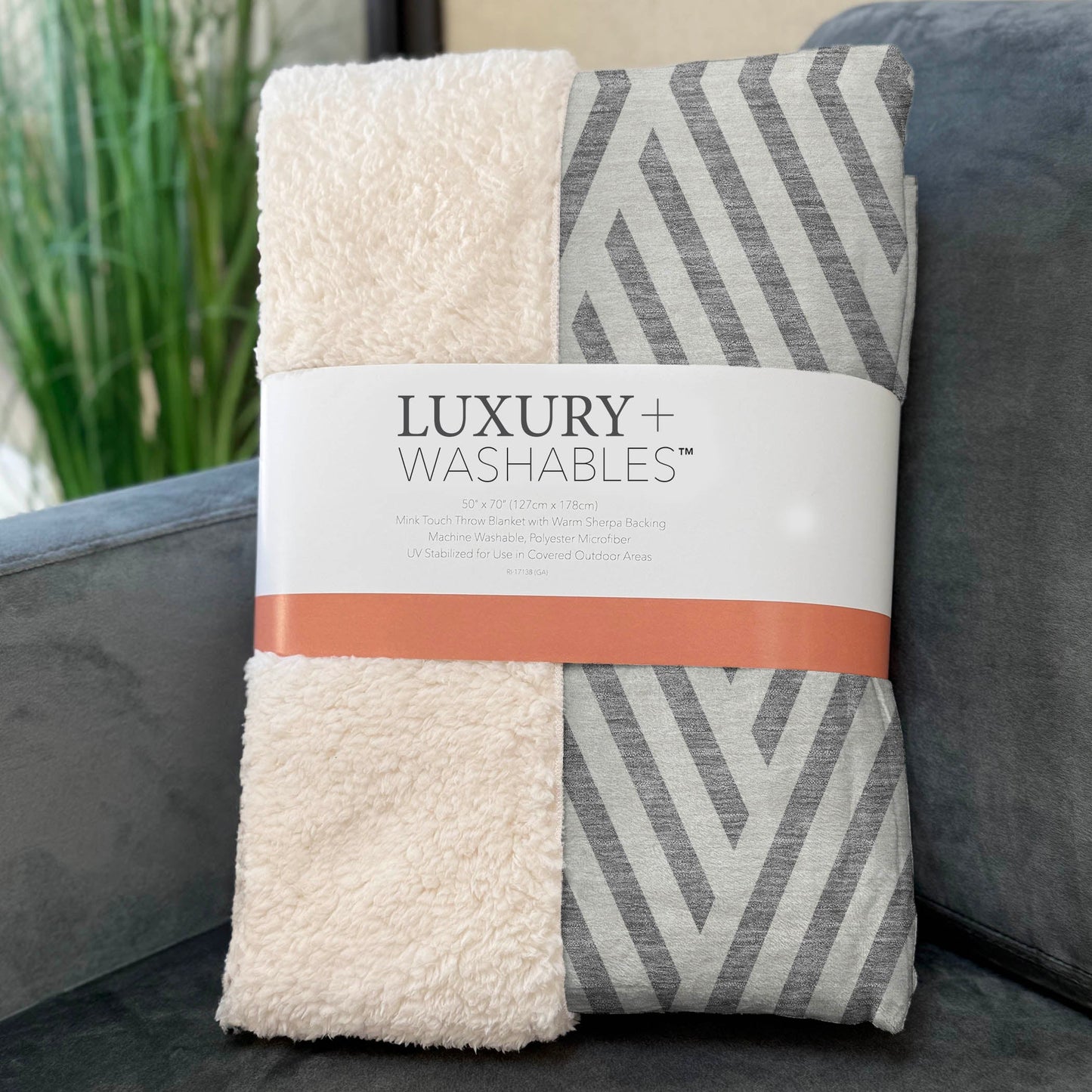 Addison Rugs Geometric Grey Washable Indoor-Outdoor Rug