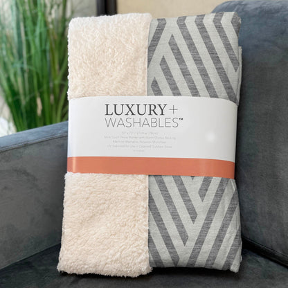 Addison Rugs Geometric Grey Washable Indoor-Outdoor Rug