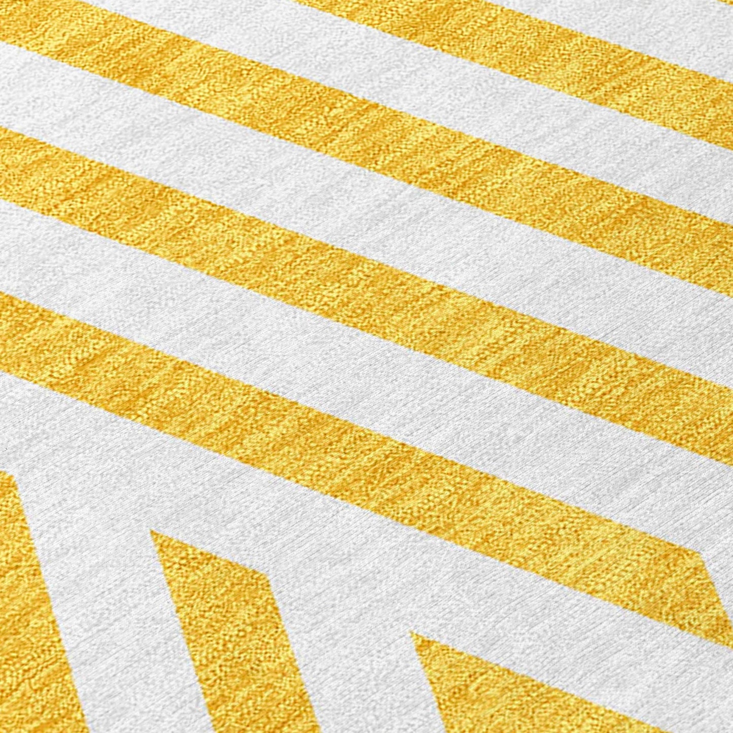 Addison Rugs Geometric Yellow Washable Indoor-Outdoor Rug