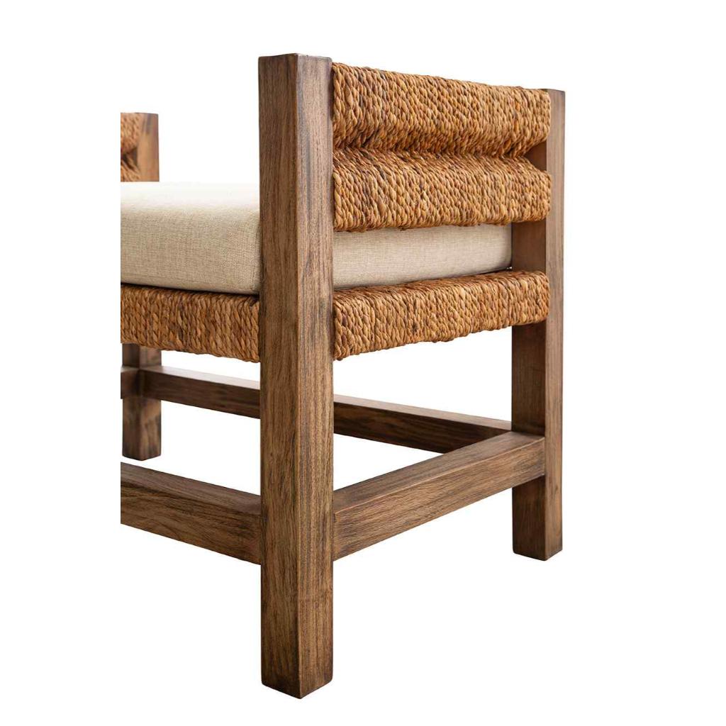 Georgia Performance Fabric Single Bedroom Bench