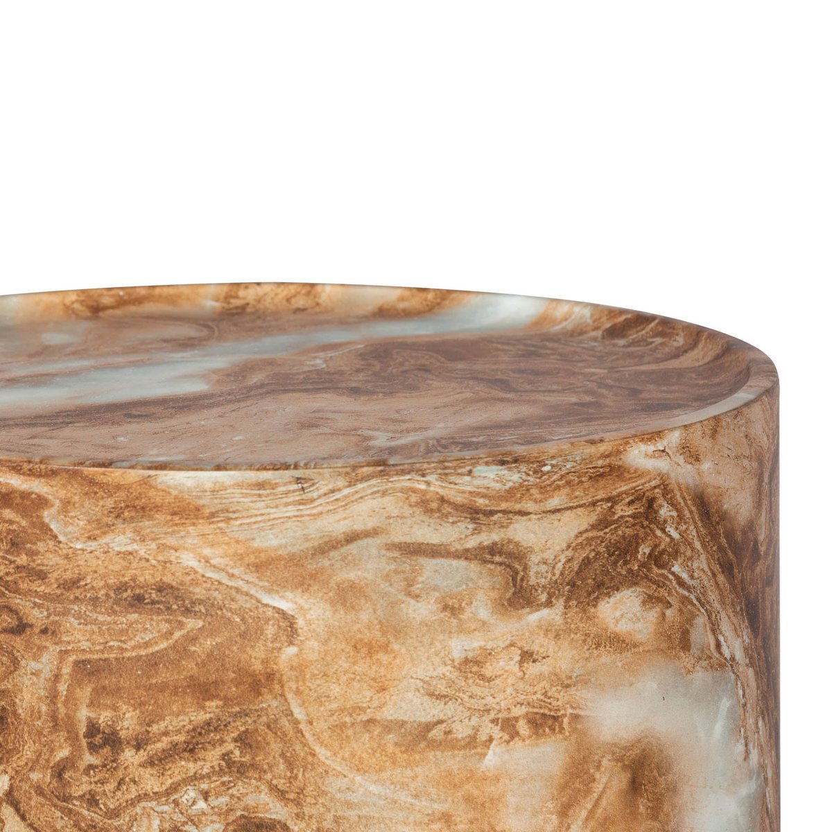 LH Home Geri Concrete Outdoor Side Table
