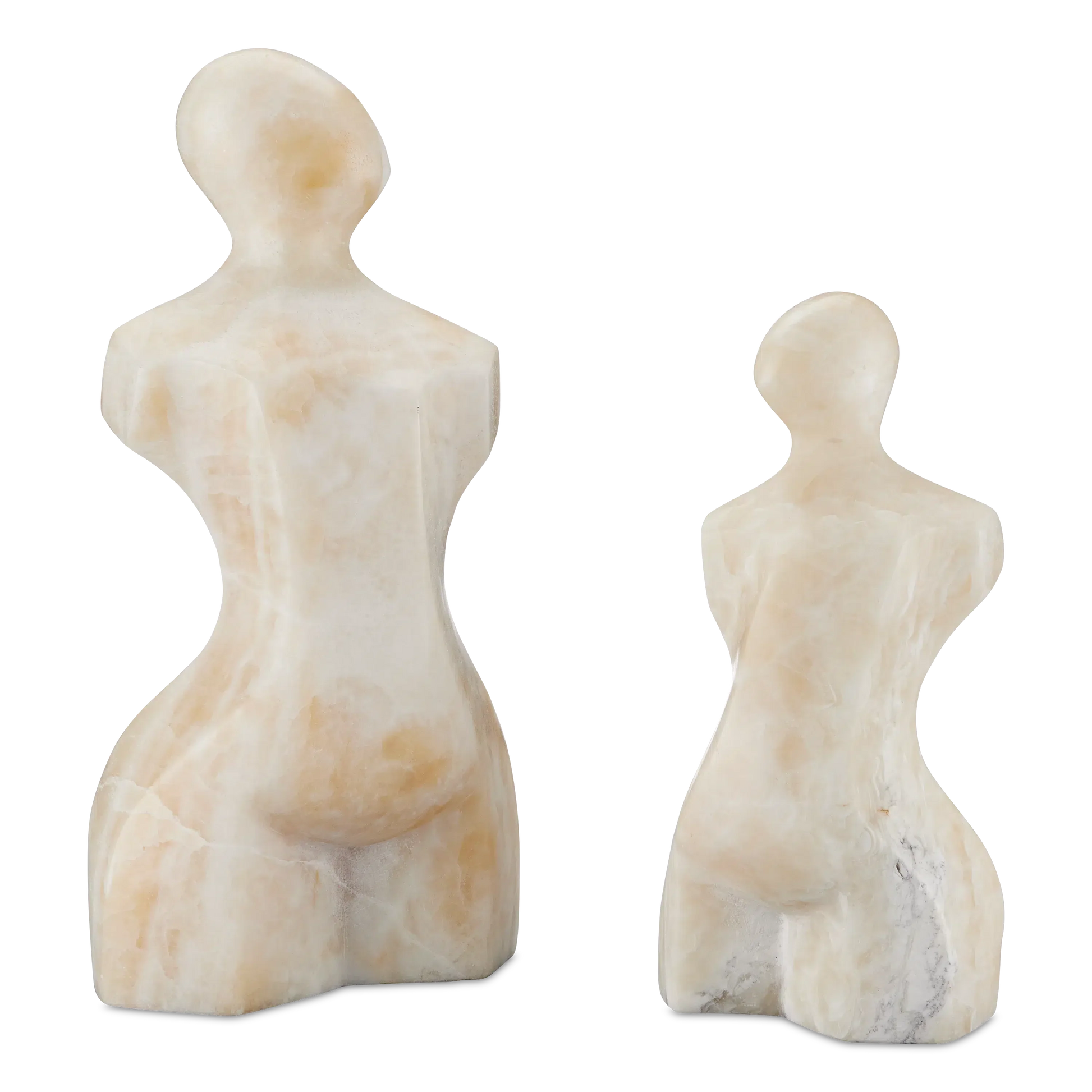 Giada Onyx Large Bust Sculpture-Statues & Sculptures-Currey & Co-Sideboards and Things