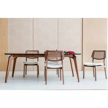 Urbia Giane Wooden Rectangular Dining Table