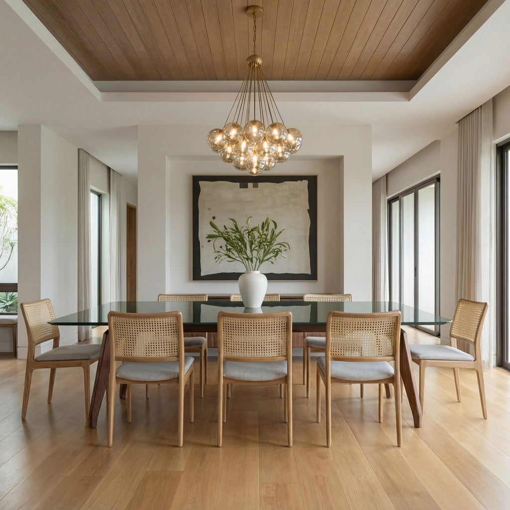 Urbia Giane Wooden Rectangular Dining Table