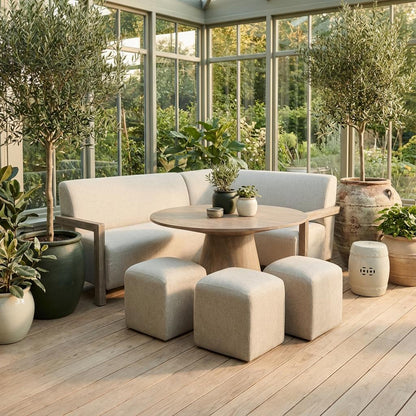 Sunny D Gibson Breakfast Nook 5-Piece Set