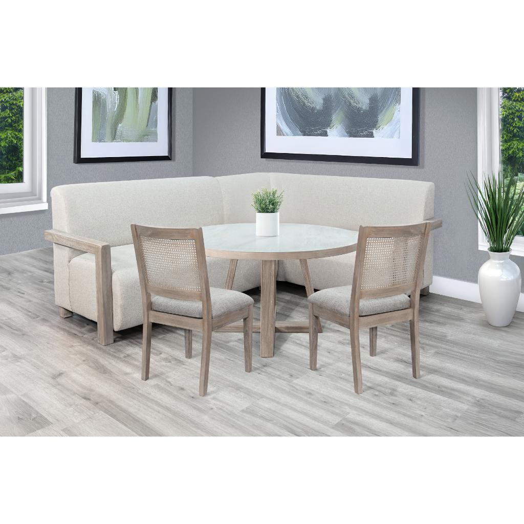Sunny D Gibson Wooden 4-Piece Dining Set
