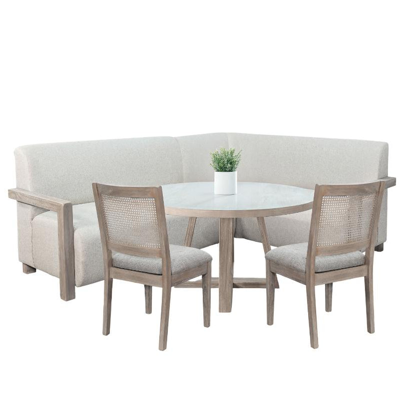 Sunny D Gibson Wooden 4-Piece Dining Set