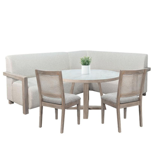 Sunny D Gibson Wooden 4-Piece Dining Set