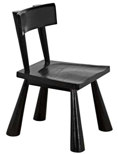 Gilbert Chair-Dining Chairs-Noir-Sideboards and Things