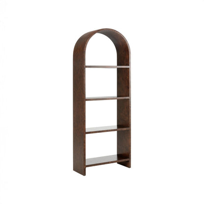 Gion Wooden Brown Modern Etagere-Etageres-Wildwood-LOOMLAN