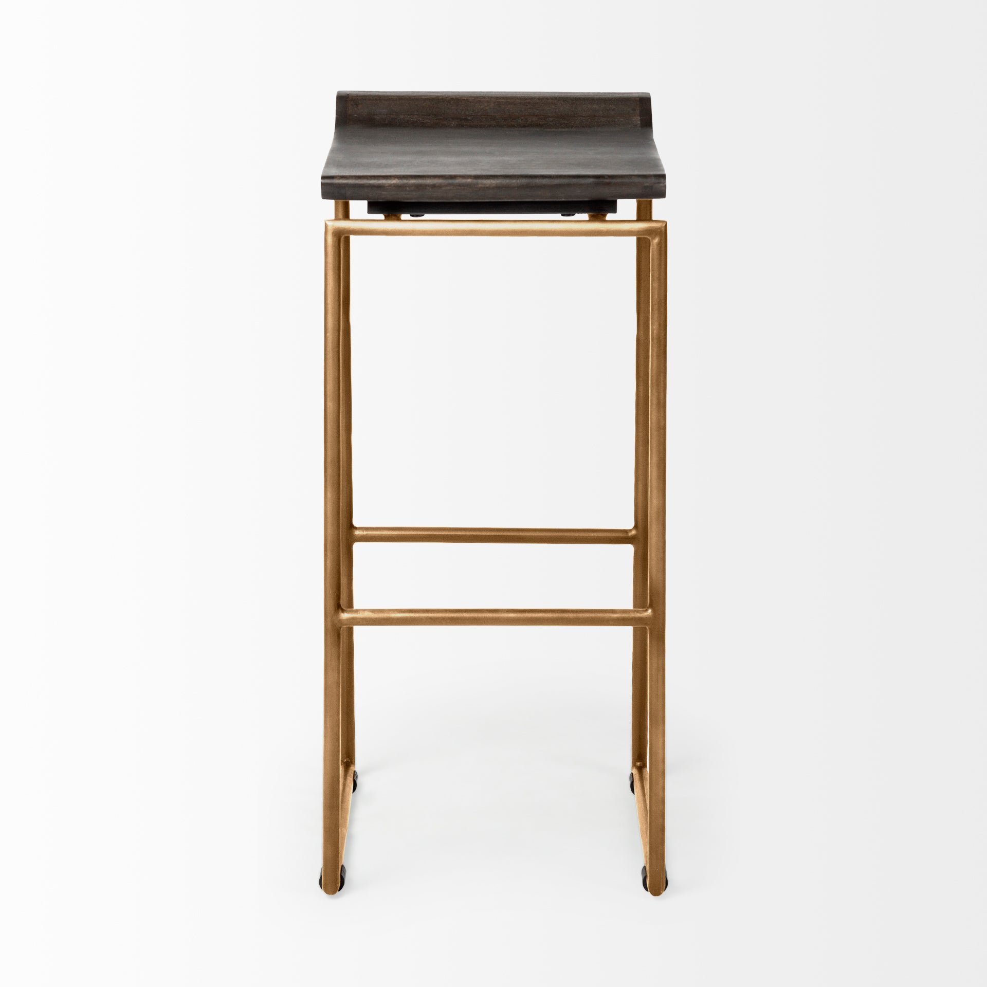 Mercana Givens Wood Top Bar Stool