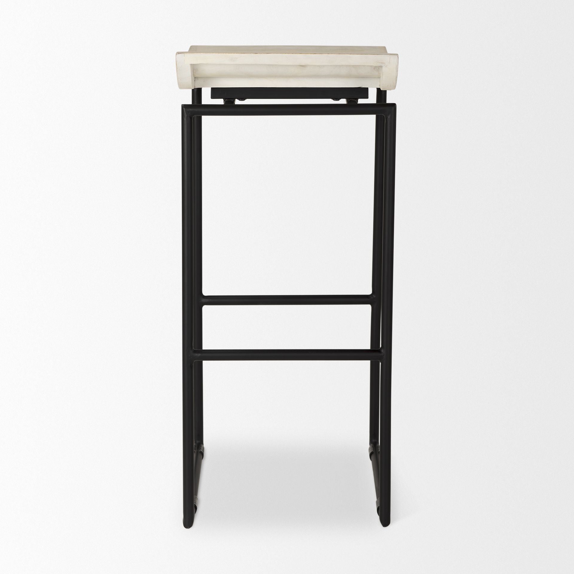 Mercana Givens Wood Top Bar Stool