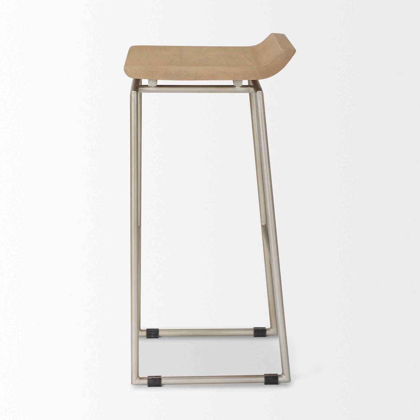 Mercana Givens Wood Top Bar Stool