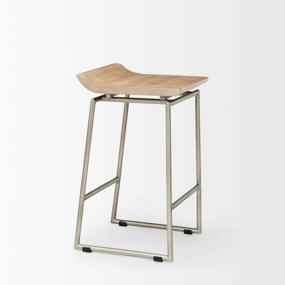 Mercana Givens Wood Top Counter Stool