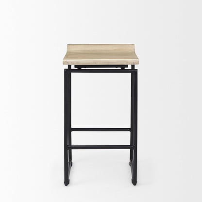 Mercana Givens Wood Top Counter Stool