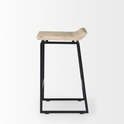 Mercana Givens Wood Top Counter Stool