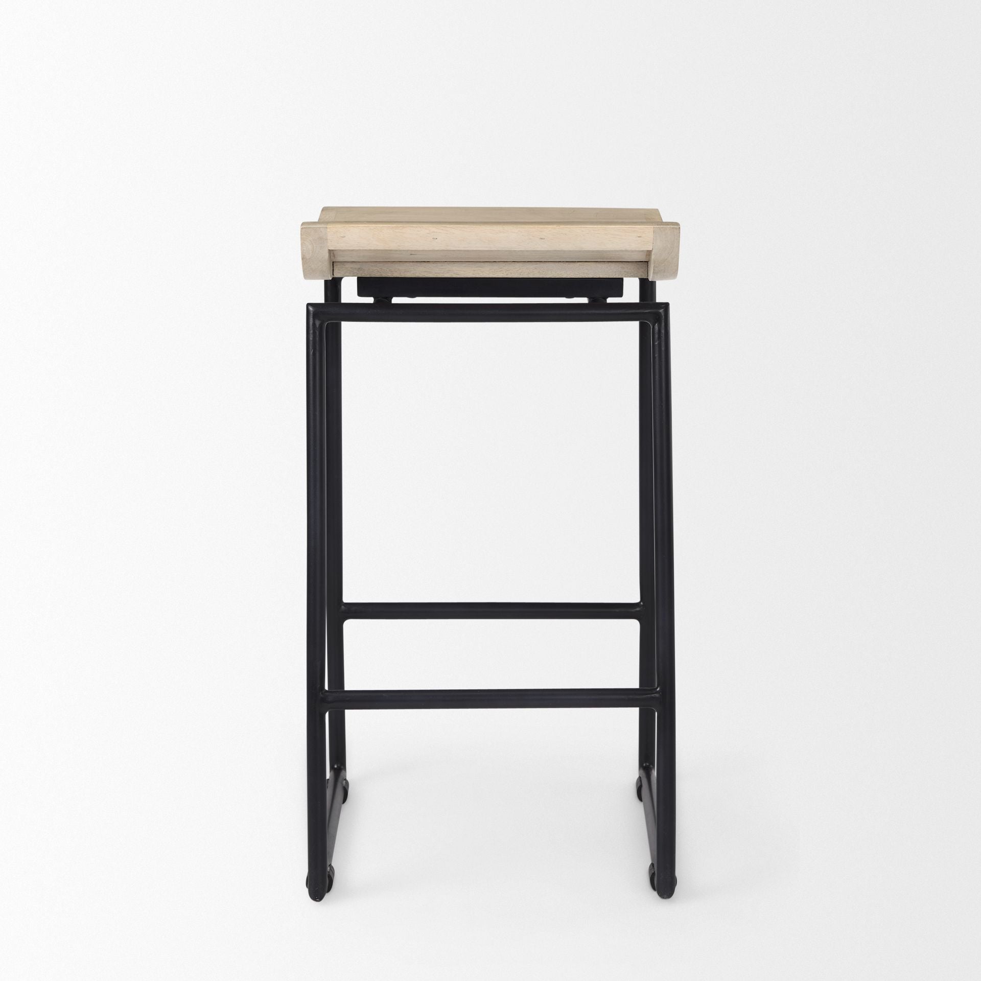 Mercana Givens Wood Top Counter Stool