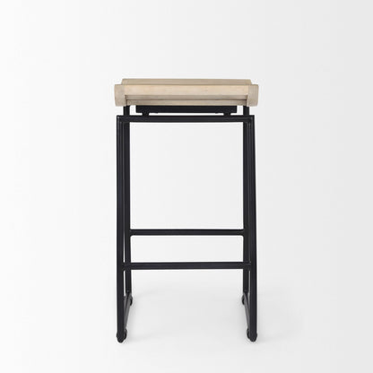 Mercana Givens Wood Top Counter Stool