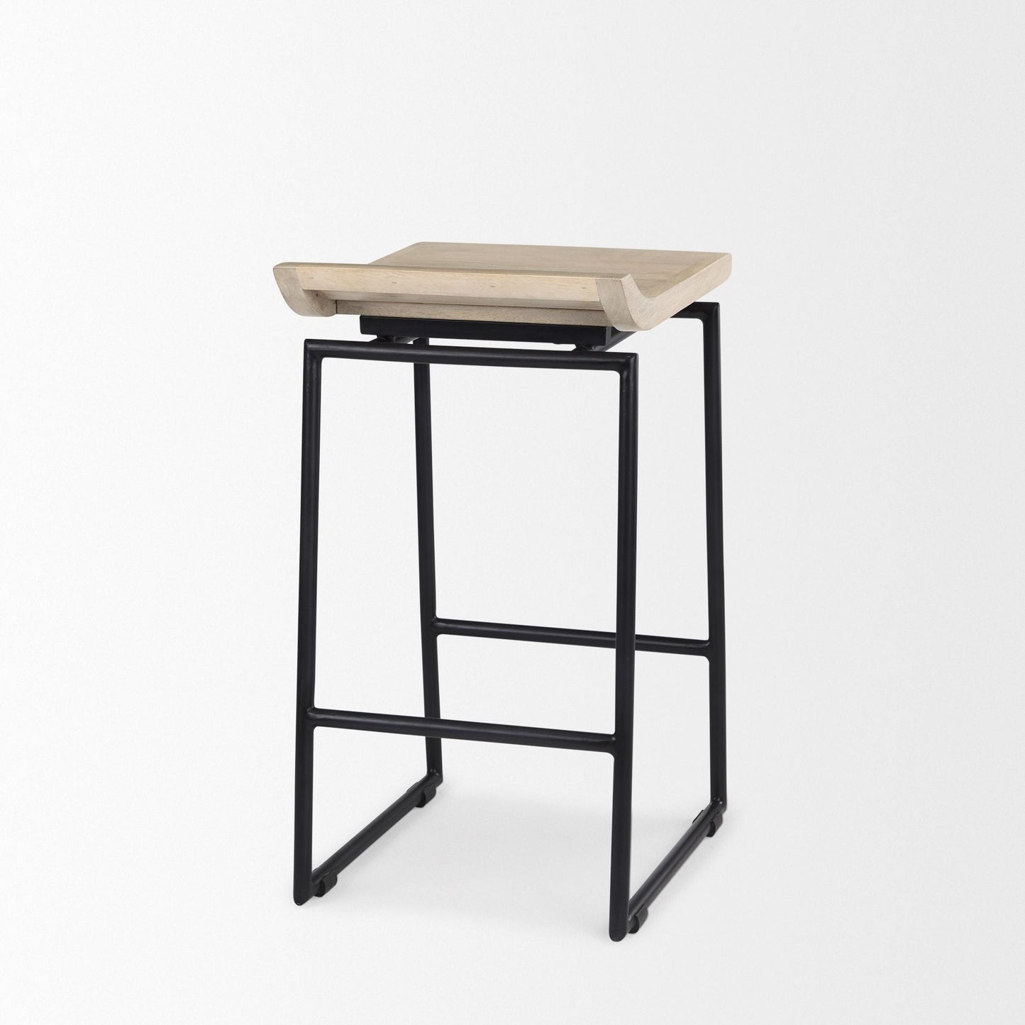 Mercana Givens Wood Top Counter Stool