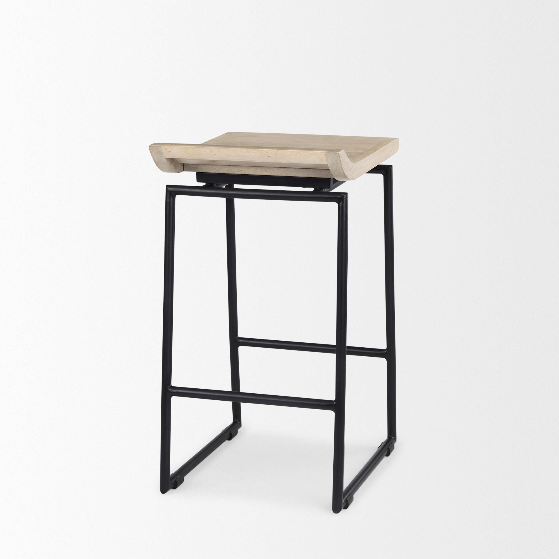 Mercana Givens Wood Top Counter Stool