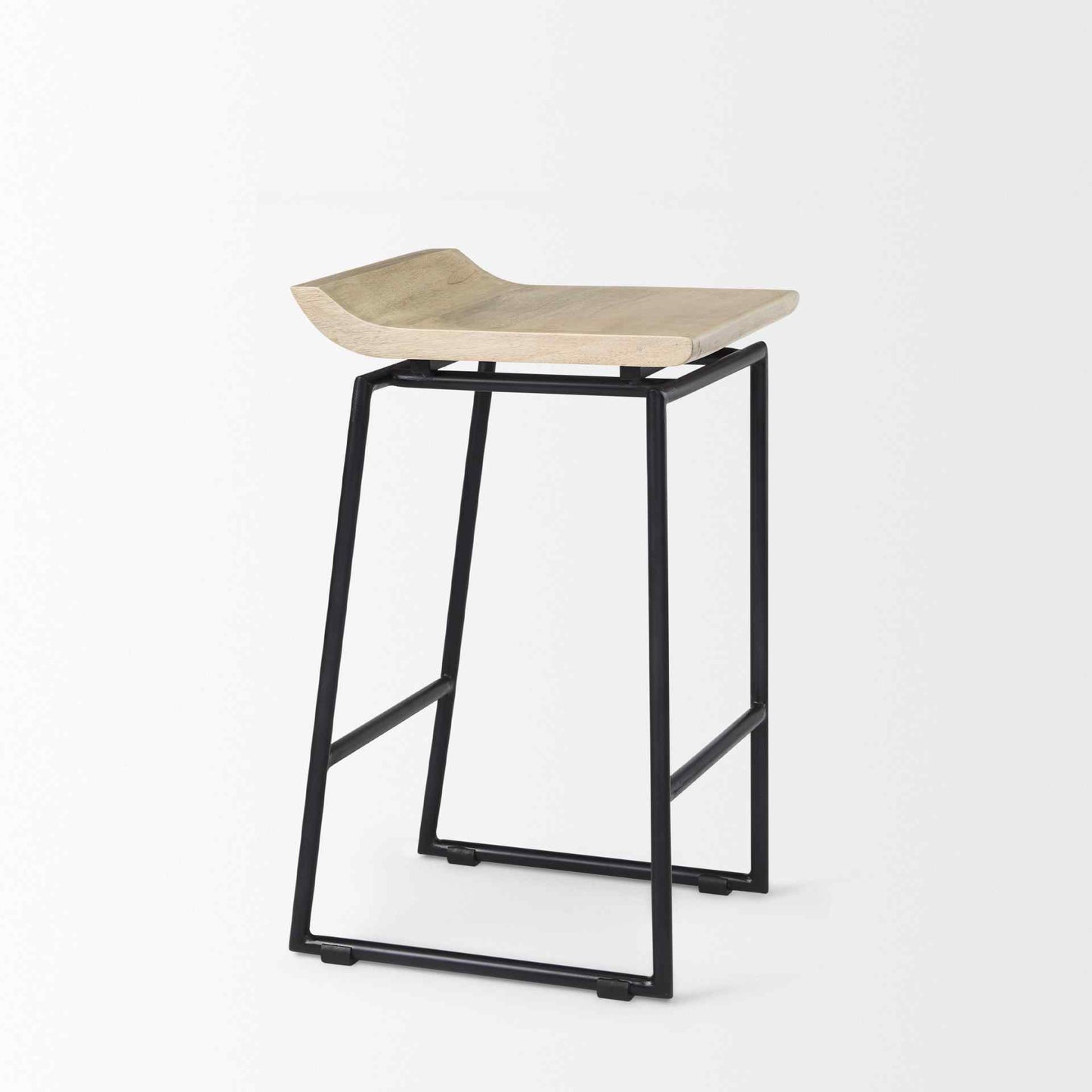 Mercana Givens Wood Top Counter Stool