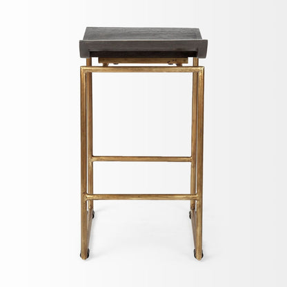 Mercana Givens Wood Top Counter Stool