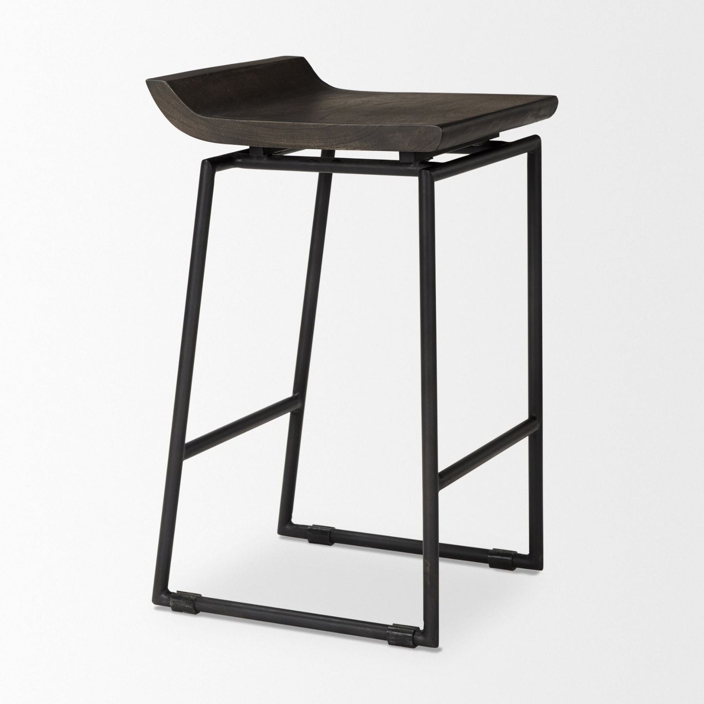Mercana Givens Wood Top Counter Stool