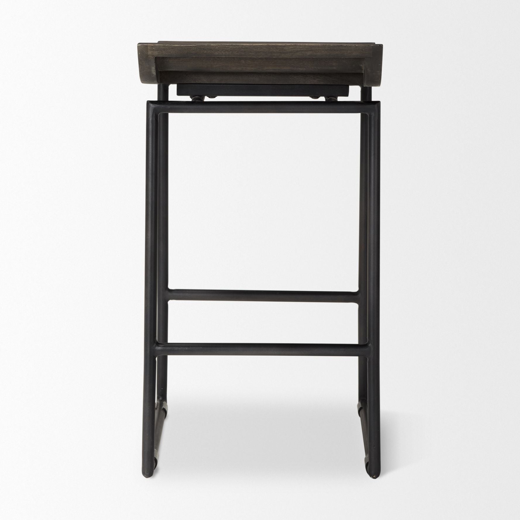 Mercana Givens Wood Top Counter Stool