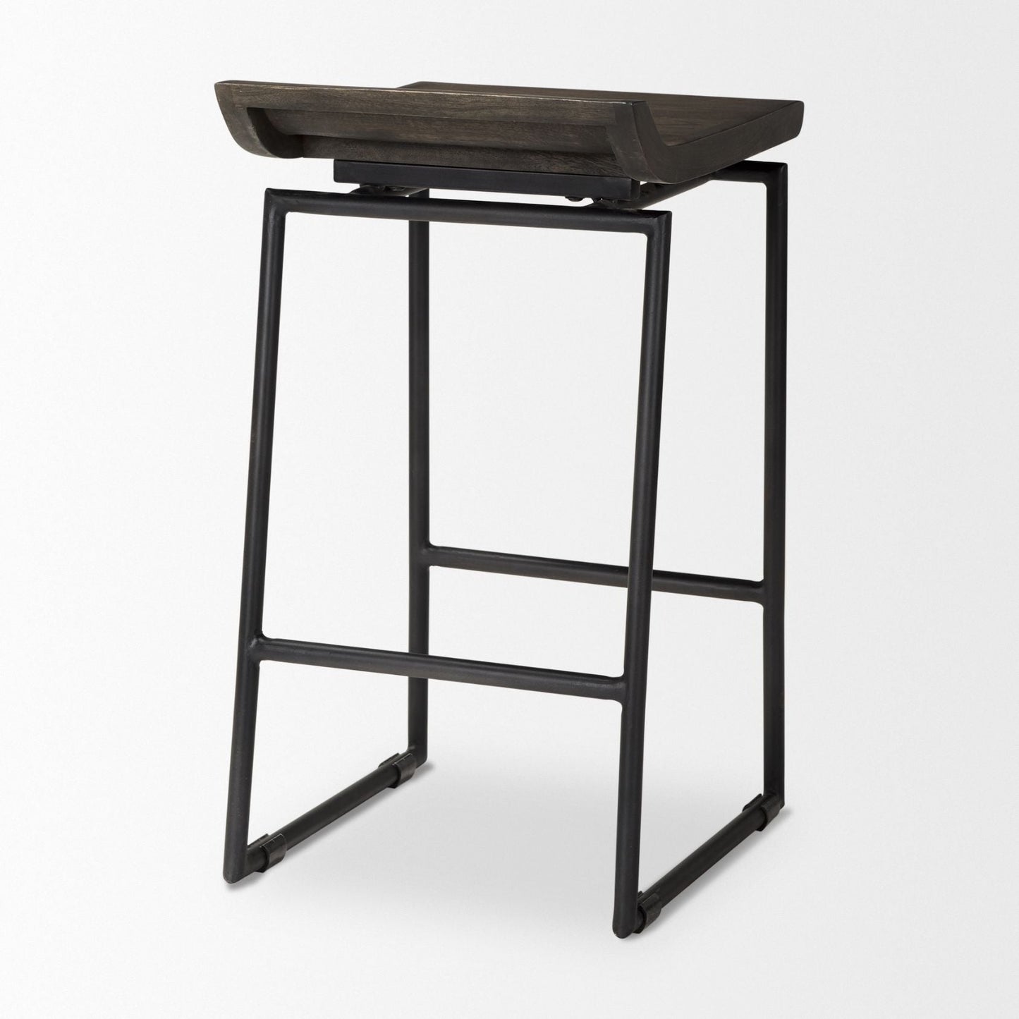 Mercana Givens Wood Top Counter Stool