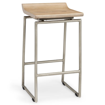 Mercana Givens Wood Top Counter Stool