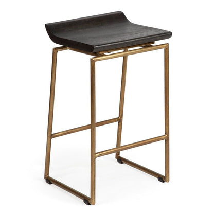 Mercana Givens Wood Top Counter Stool