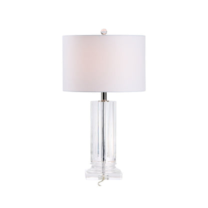 Chelsea House Glacier Crystal Clear Table Lamp