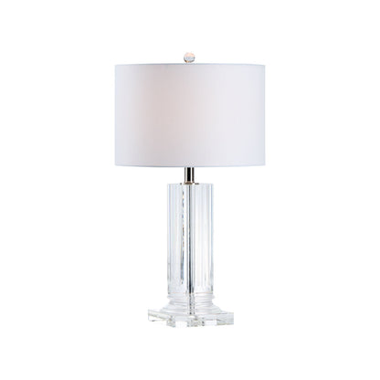 Chelsea House Glacier Crystal Clear Table Lamp