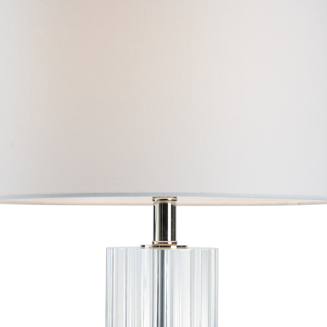 Chelsea House Glacier Crystal Clear Table Lamp