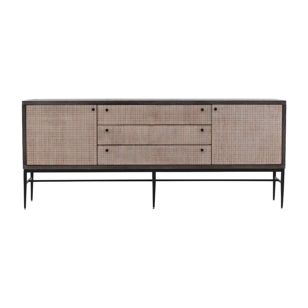 Glacier Two Doors Wood Sideboard