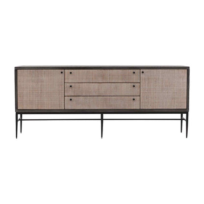 Glacier Two Doors Wood Sideboard