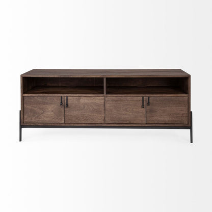 Mercana Glenn Four Doors Wooden Media Console