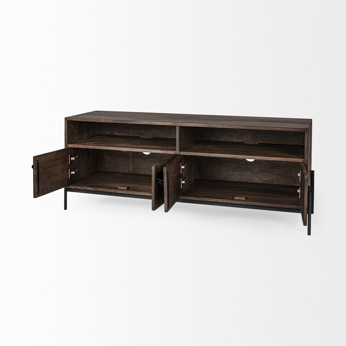 Mercana Glenn Four Doors Wooden Media Console