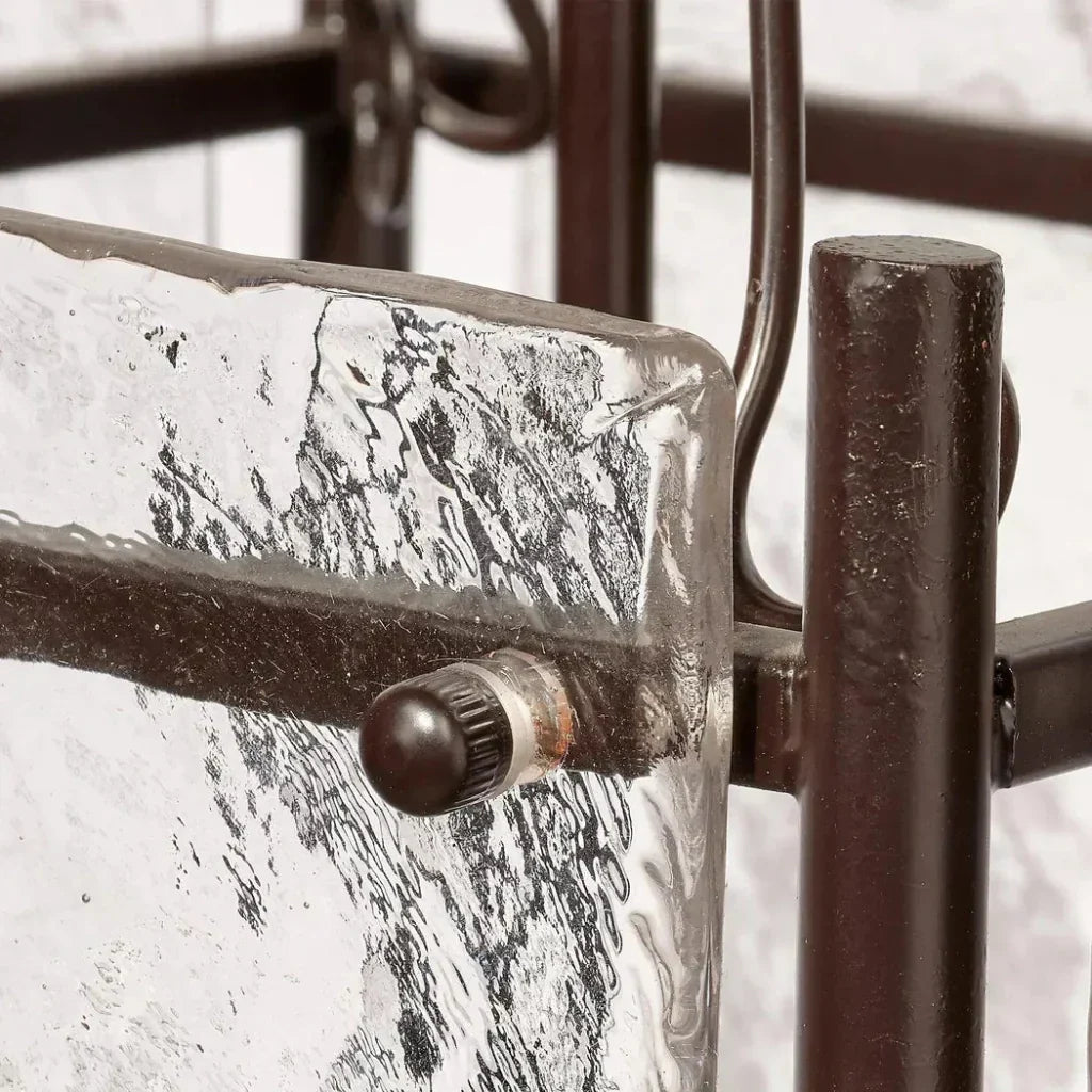 Glenn Small Metal Square Chandelier