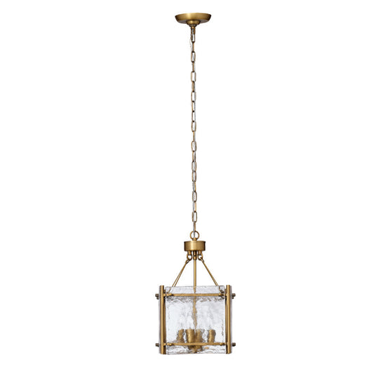 Glenn Small Square Chandelier AB-Chandeliers-Jamie Young-Sideboards and Things