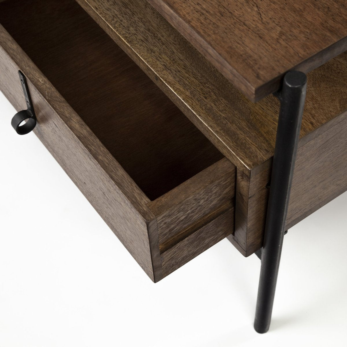 Mercana Glenn Three Drawers Wood Coffee Table