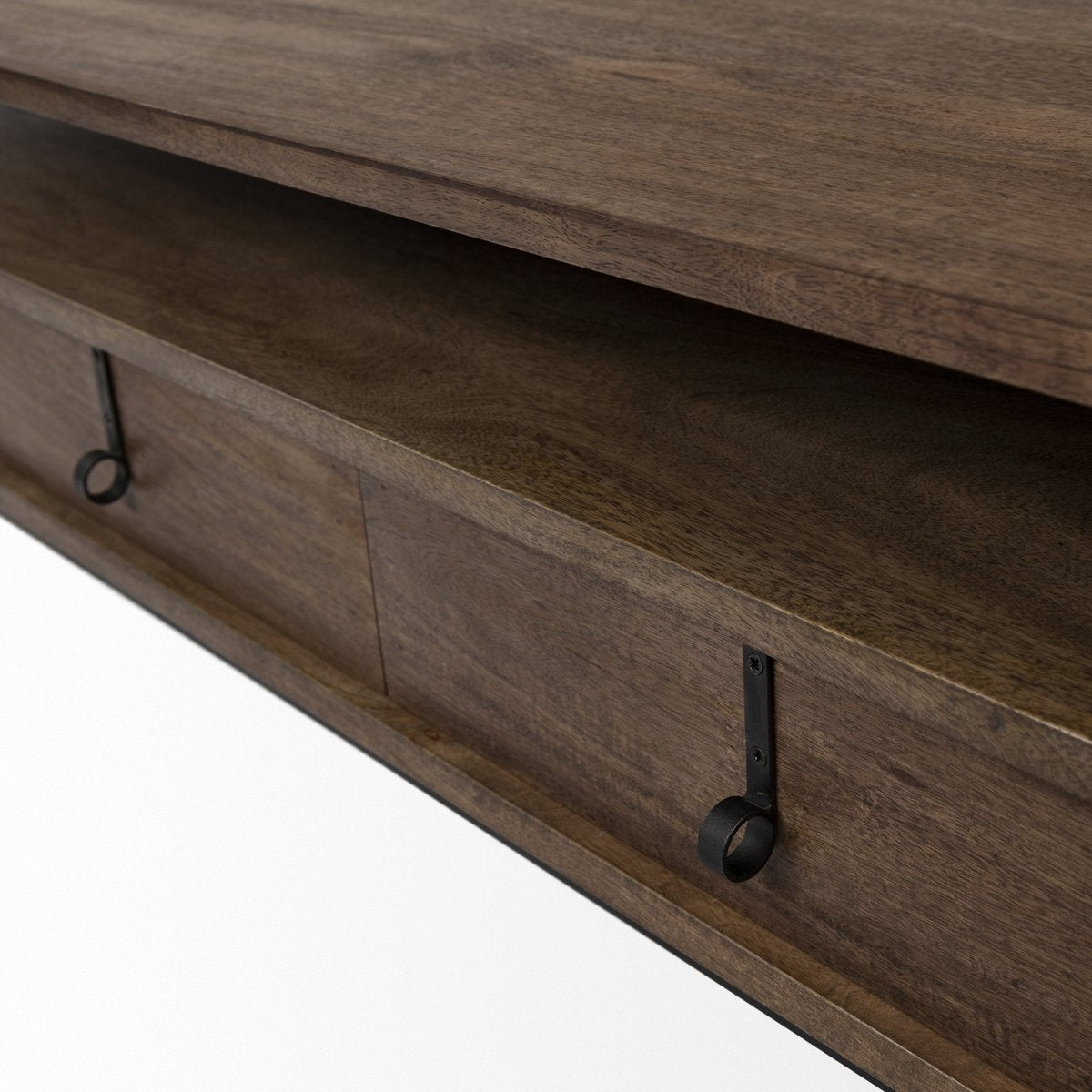 Mercana Glenn Three Drawers Wood Coffee Table