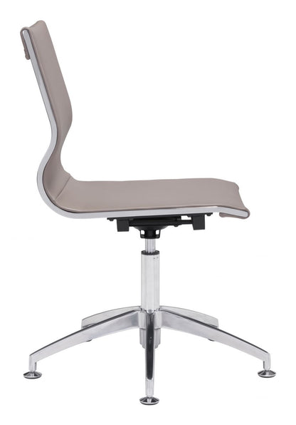 Zuo Modern Glider Faux Leather Conference Chair