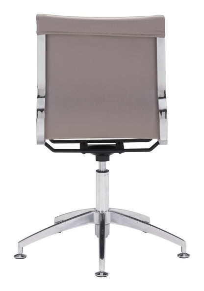 Zuo Modern Glider Faux Leather Conference Chair